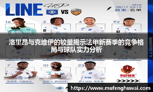 洛里昂与克维伊的较量揭示法甲新赛季的竞争格局与球队实力分析